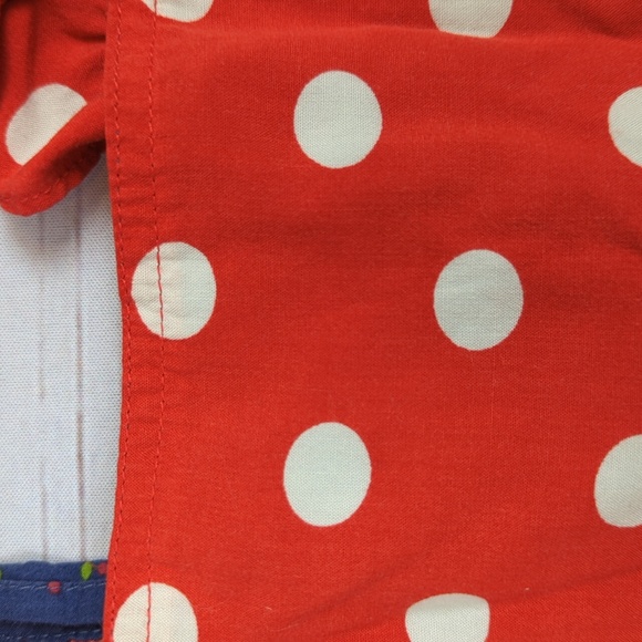 Matilda Jane Red Polka Dot Shorts Romper Size 2 - Picture 7 of 8